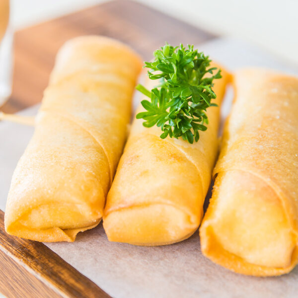 ARROLLADOS JAMON - QUESO (4 UNID)