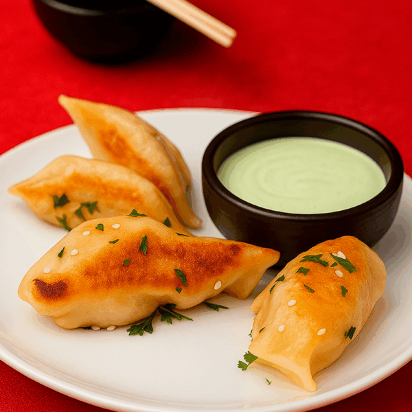 GYOZAS (camarón - pollo y verduras)