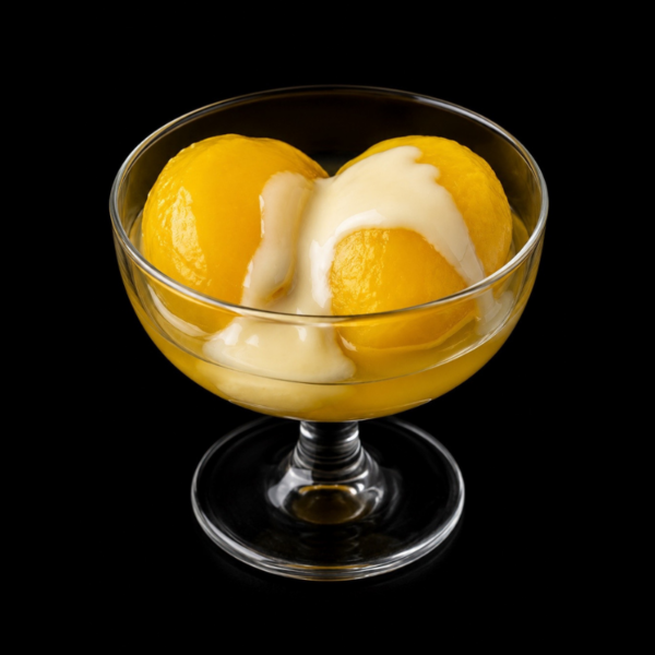 Papayas con Crema